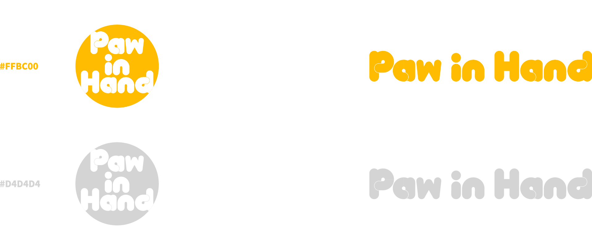 paw in hand logo